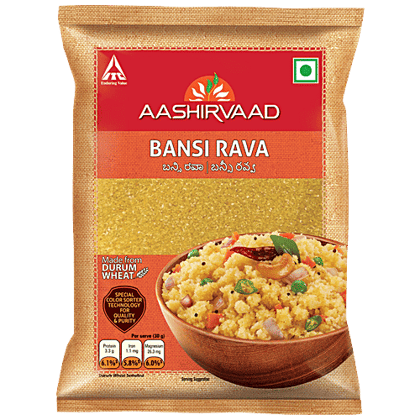 AASHIRVAAD BANSI RAVA 500G