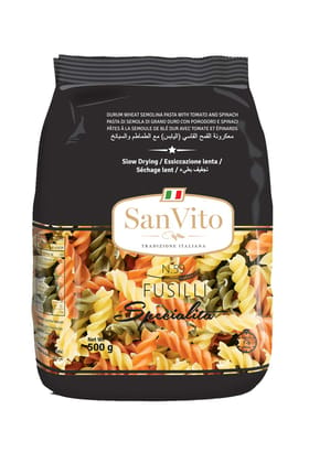 San Vito Tricolour Fusilli, 500 gm