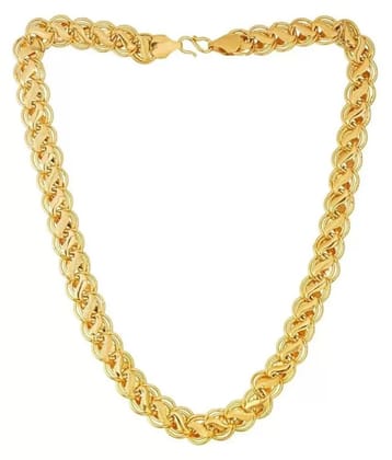 FRIZT Gold Plated Chain ( Set of 1 ) - Golden