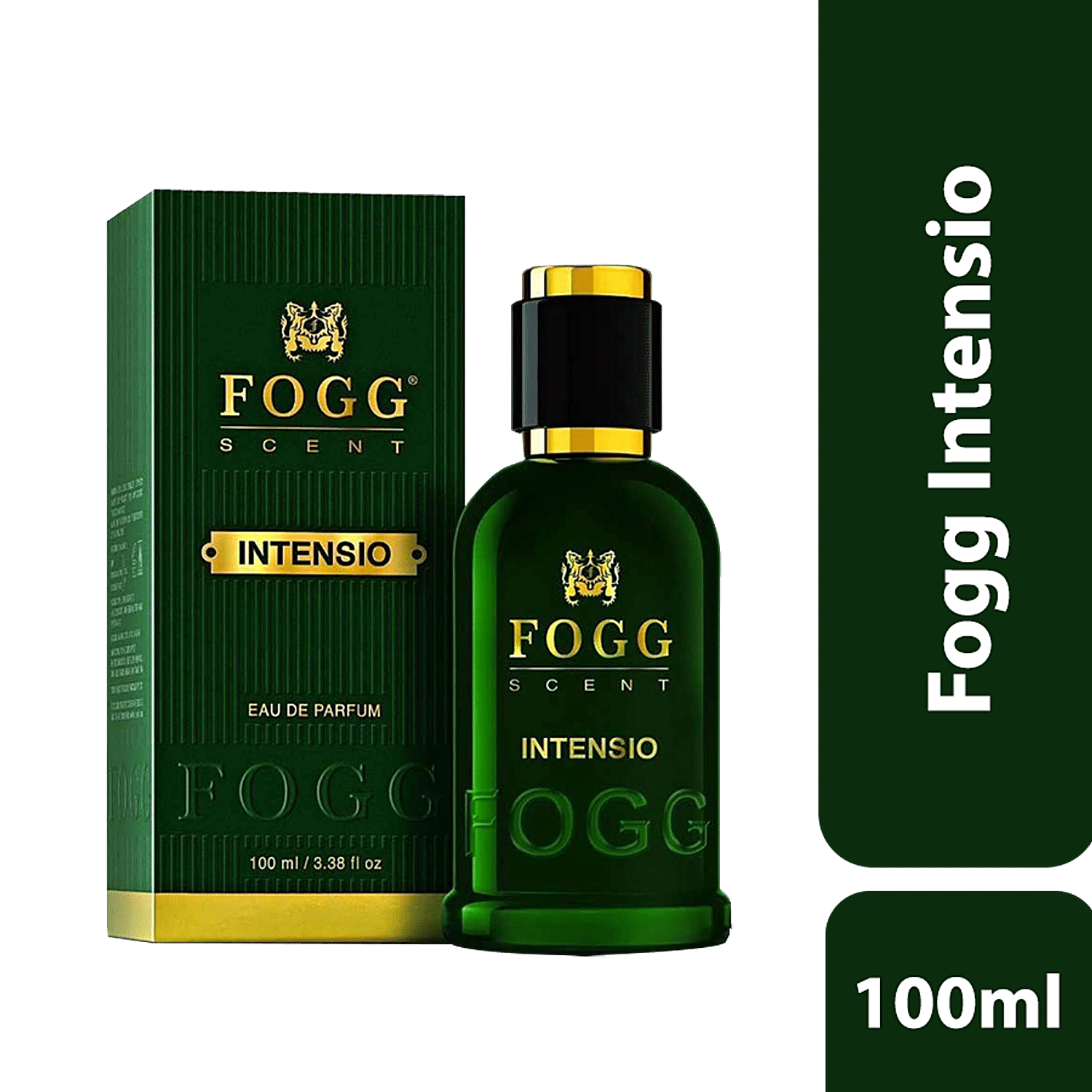 Fogg Intensio Scent Eau De Parfum, Men's Perfume - Long-Lasting Fresh, Exotic & Soothing Fragrance, 100 Ml