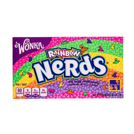 Wonka Rainbow Nerds - Tiny Tangy Crunchy Candy