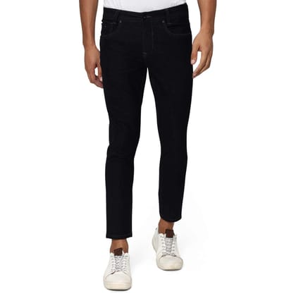 Navy Ankle Length Trouser