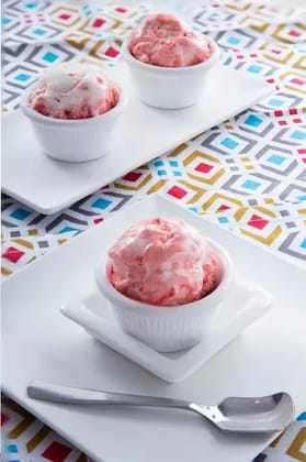 Strawberry Cheesecake Italian Gelato