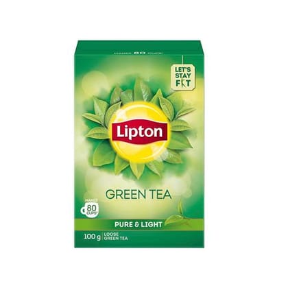 Lipton Pure & Light Green Tea, 100 gm Pack