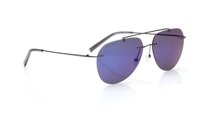 Blue Aviator Polarized Sunglasses for Men and Women