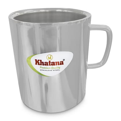 Khatana Steel Tea Cup 90ML Steel, 1 Unit Loose