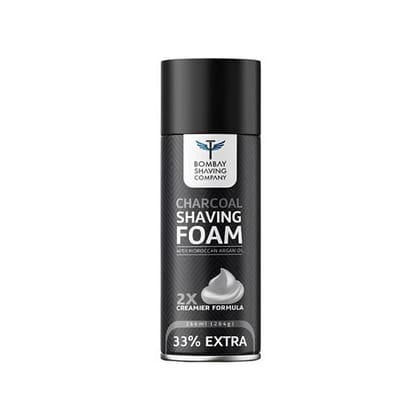 Bombay Shaving Company Charcoal Shaving Foam, 266 ml Can