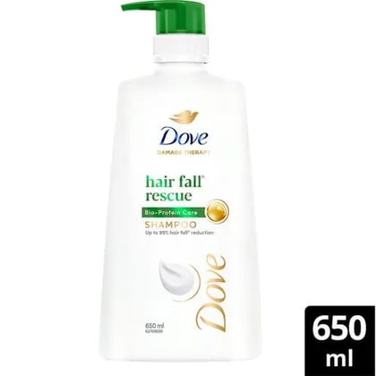 Dove Damage Therapy Hair Fall Rescue Shampoo, 650 ml