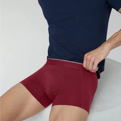 Crux Cotton Stretch Trunks Bold Burgundy S