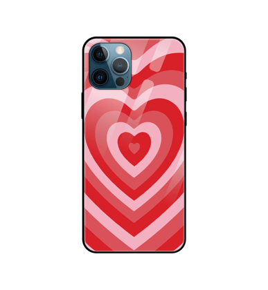 Red Hearts - Glass Cases For iPhone Models-Apple iPhone 7 Plus