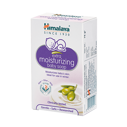 Himalaya Baby Baby Soap - Extra Moisturizing, 75 G Carton