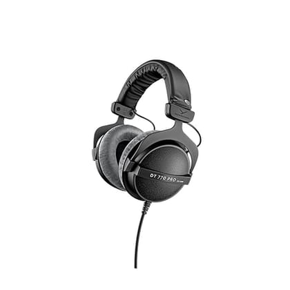 beyerdynamic Dt 770 Pro 250 Ohm Studio Wired Over Ear Headphones-beyerdynamic Dt 770 Pro 250 Ohm Studio Wired Over Ear Headphones