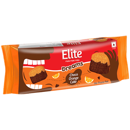 Elite Bar Cake - Choco Orange, 140 g