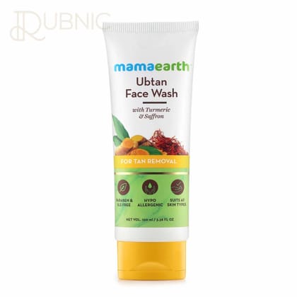 Mamaearth Ubtan Natural Face Wash 100ML