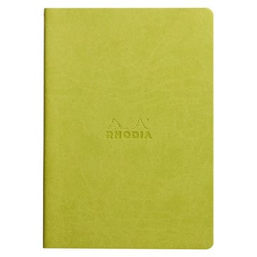 Rhodia Sewn spine notebook A5-Anis Green