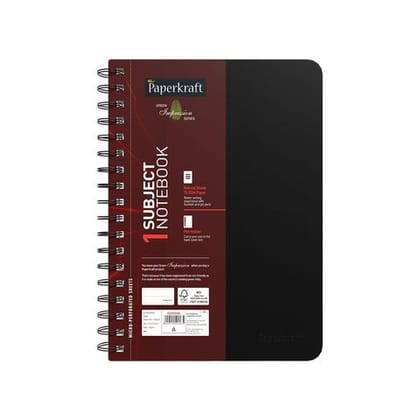 Paperkraft Green Impression 1 Subject Notebook Series (160 Pages)