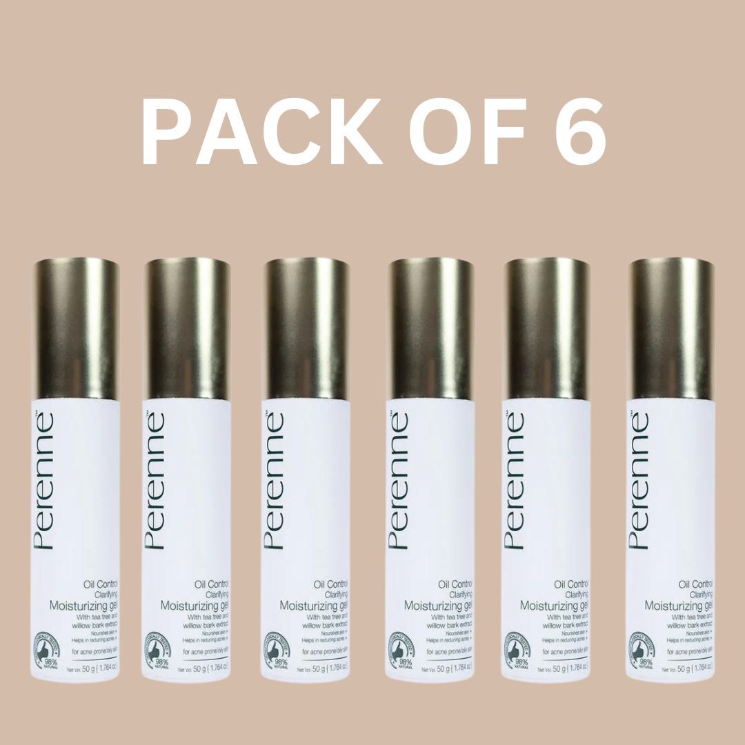 Pack Of 6 Oil Control Clarifying Moisturising Gel (50gm x 6)