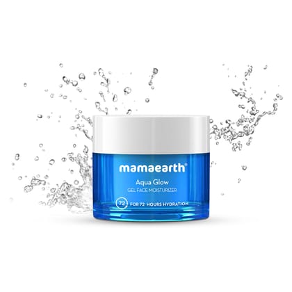 Mamaearth Aqua Glow Gel Face Moisturizer With Himalayan Thermal Water&hyaluronic Acid For 72 Hours-100ml