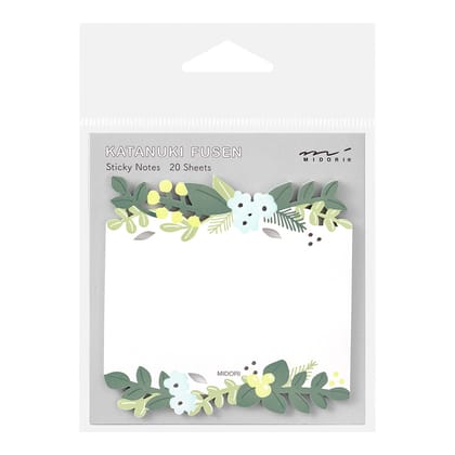 Sticky Notes Die-Cutting Leaves