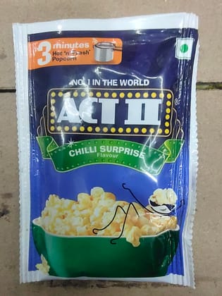 Act 2 popcorn chilli surprise flavour