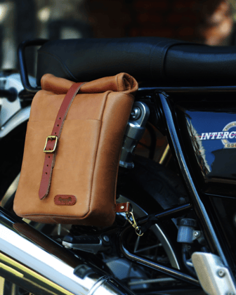 mini pannier-vintage tan / mini pannier / in