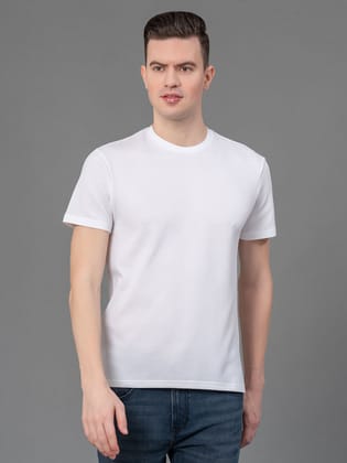 Red Tape Round Neck T-Shirt for Men | Durable & Comfortable