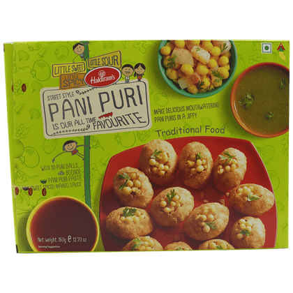 Haldirams Ready To Eat - Panipuri, 360 G