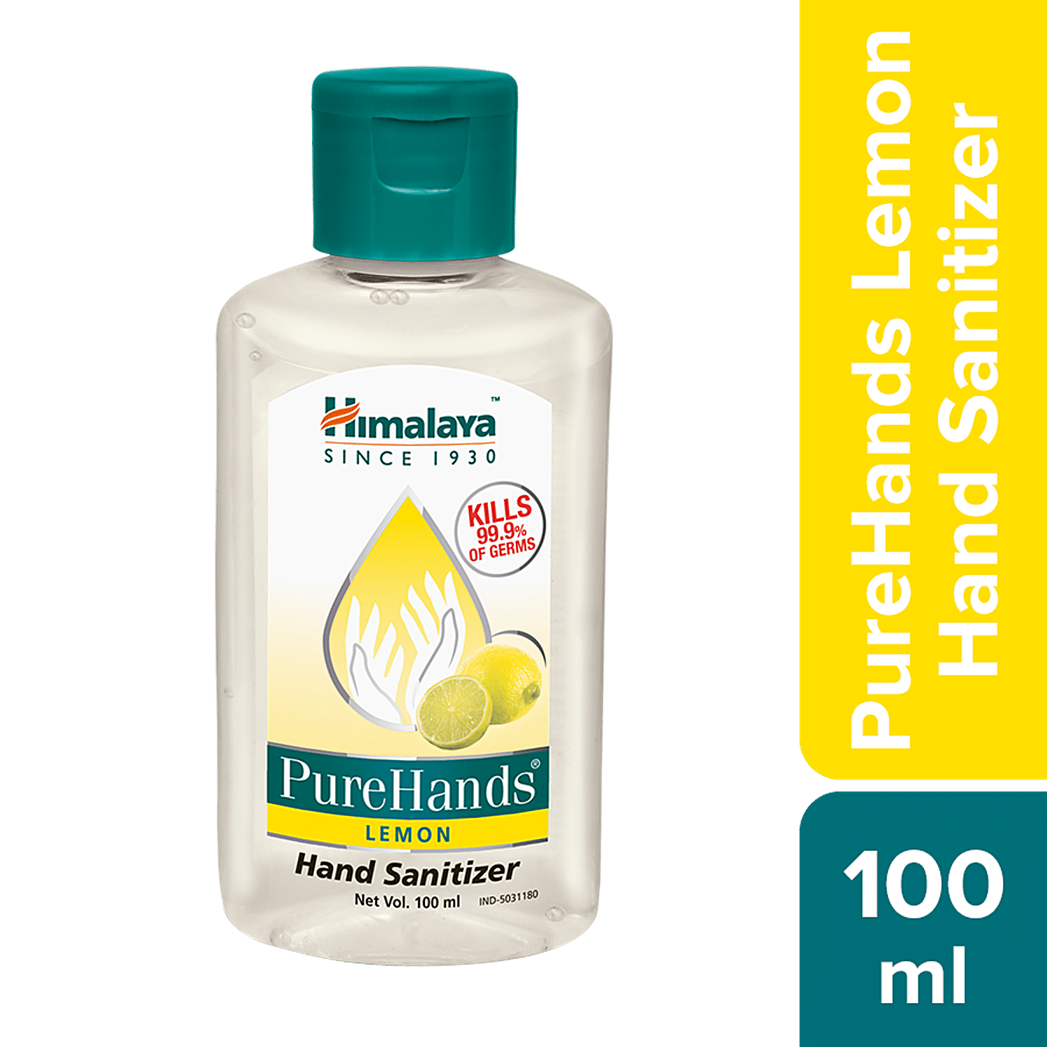 Himalaya Wellness Hand Sanitizer - Pure Hands, 100 Ml Bottle