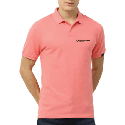 Rare Rabbit Premium Polo T-Shirts-Peach / Small