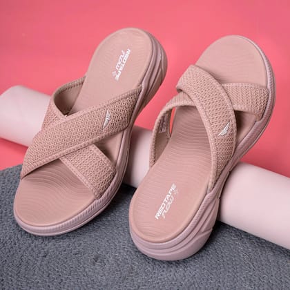 Red Tape Sports Sandals for Women | Refined Round-Toe Shape with a Relaxing Slip-On Support