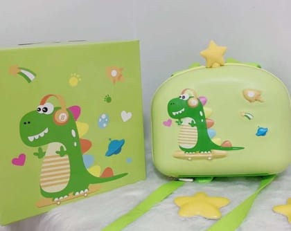 Kiddie Bag for kids-Dino Green