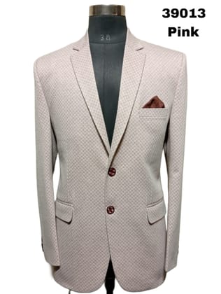 BALAJI CREATION Pink Mens 1Pcs Blazer XL