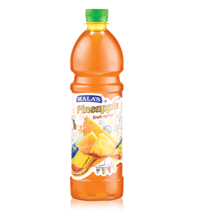 Malas Pineapple Syrup 750ml Pet Bottle