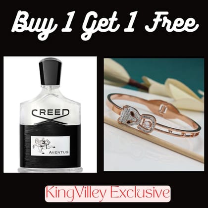 BUY 1 GET 1 Crreed Aventtus Eau de Perfume for men And Bracelet