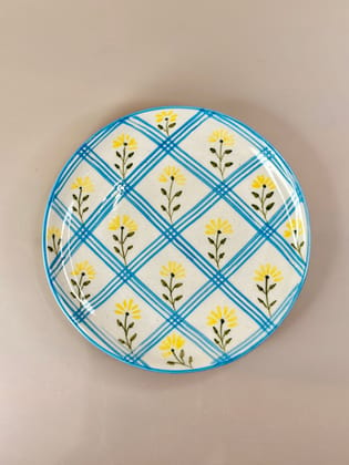 Ditsy Floral Ceramic Plate Set of 2