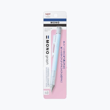 Tombow Mono Graph Mechanical Pencil 0.5-Ice Blue