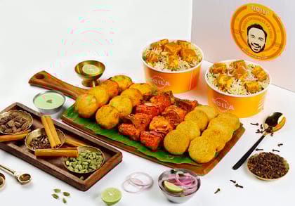 Veg Biryani Meal In A Box | Serves [5-7]