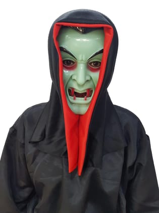 Dracula Vampire Radium Mask Kids & Adults Fancy Dress Costume Accessories-Buy