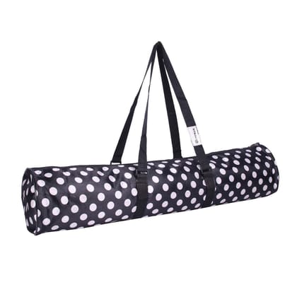 STRAUSS Yoga Mat Bag Full Zip Black-STRAUSS Yoga Mat Bag (Full Zip), Black