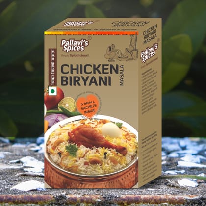 Pallavi's Spices Chicken Biryani Masala, 50 gm