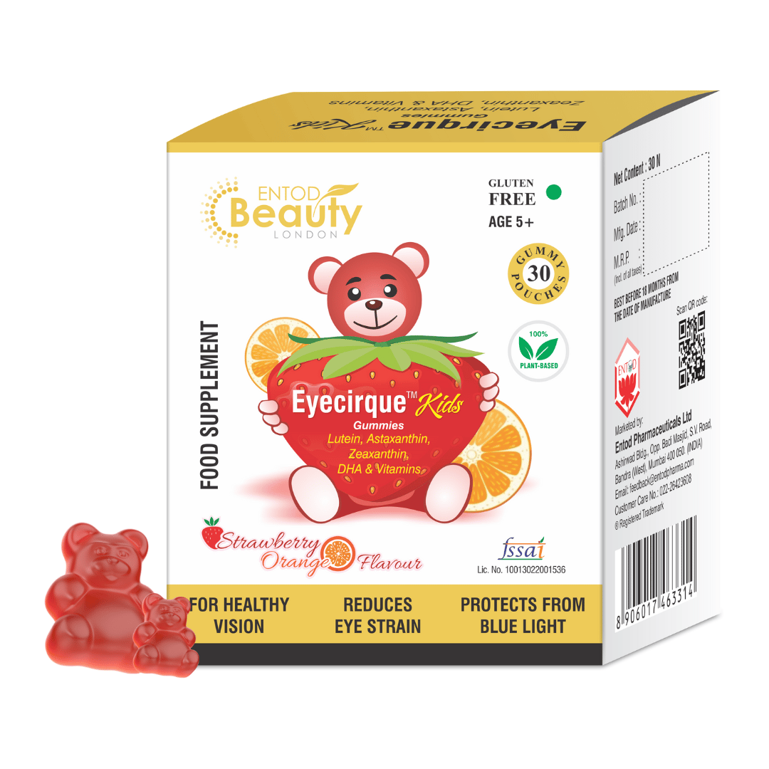 Eyecirque Kids Gummies for Healthy Vision, Digital Eye Strain & Eye Fatigue - Mono Pack