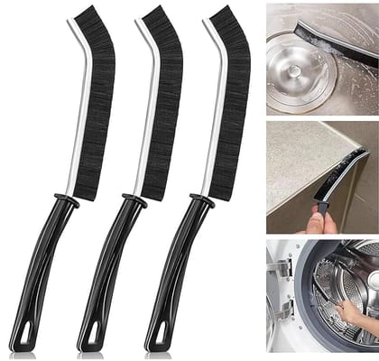 SMARTCAM Mini Gap Cleaning Brush (Pack of 3) Hard Bristle Gap Brush for Cleaning, Multipurpose Crevice Cleaning Brush, Dead Corner Cleaning Brush | Used for Home, Toilet, Bathroom, Kitchen & Tiles