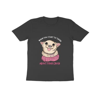 Kid's T-Shirt-Black / 8