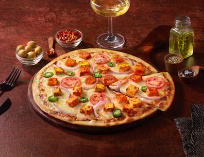 Paneer Double Smash Pizza [10" Large]