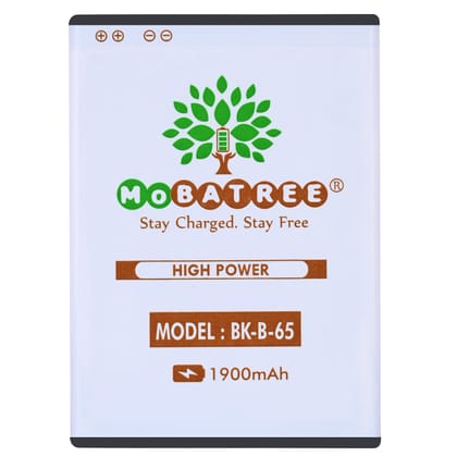 Mobatree BKB-65 Original Mobile Battery for VIVO Y21L, Y15, Y21, Y22, Y25, 1900 mAh (6 months Guarantee)