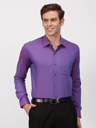 Regular Fit Long Sleeve Formal Shirt-M/38