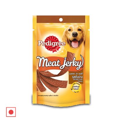 Pedigree Meat Jerky Stix Liver, 80 gm Pouch