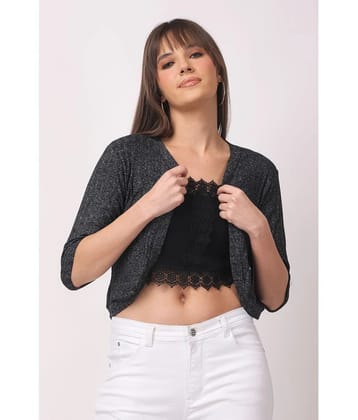 Affair Woollen Womens Shrugs - Black ( Single ) - None