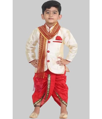 Baby Boys Dhoti Kurta Set - None