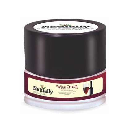 Natually Wine Massage Cream |Anti Agring Miracle|180gms